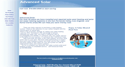 Desktop Screenshot of advancedsolarpower.com